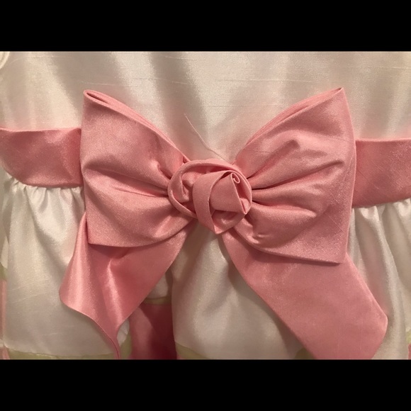 Gymboree Easter Dress, pink, green, white, size 5. - Picture 4 of 4